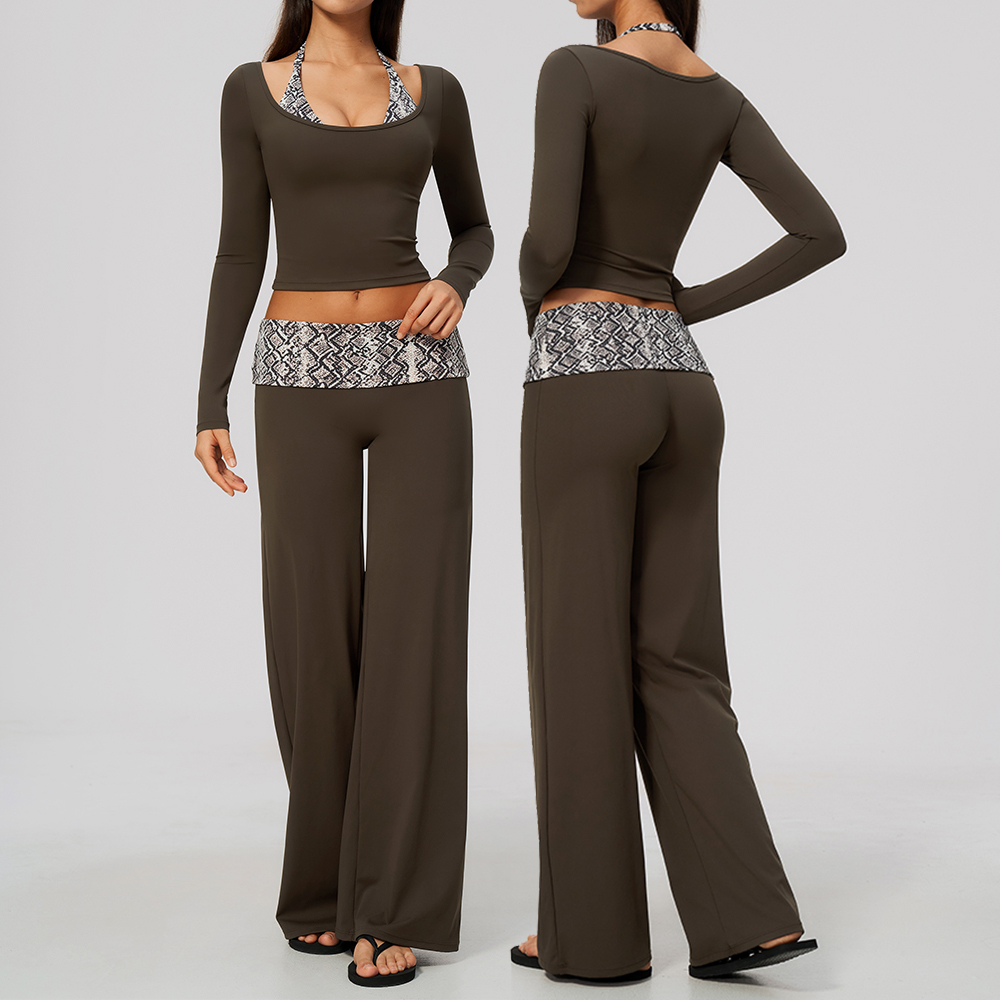 Compression Long Pant - Conjunto de Yoga, Roupa Esportiva, Conjunto