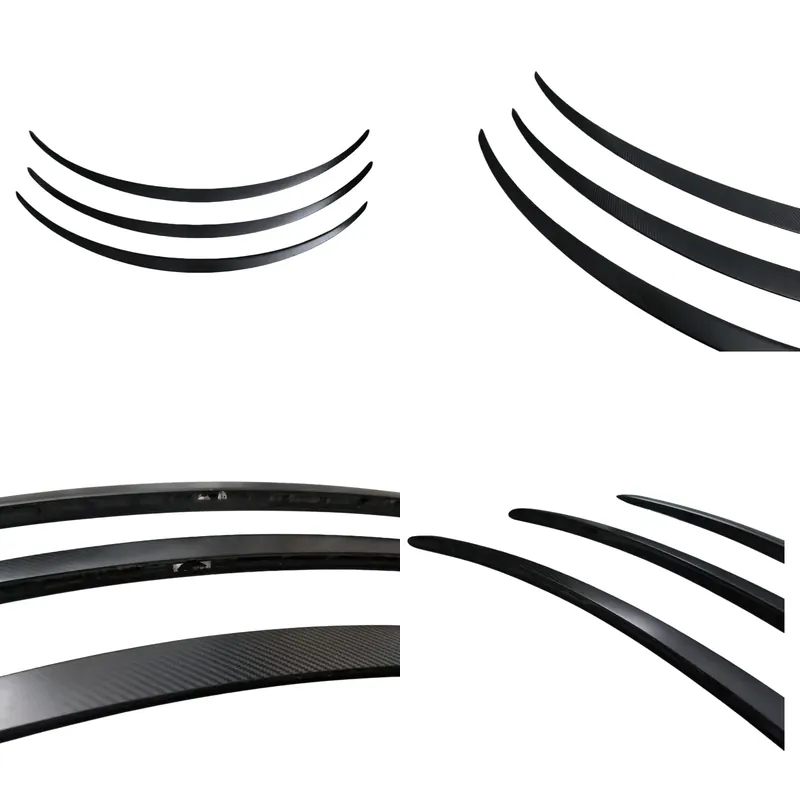 Bamboo Fiber Trunk - Asa de Spoiler Traseiro em Fibra