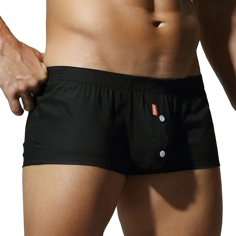 Boxer Brief Pack Cotton - Cuecas masculinas de algodão puro, com