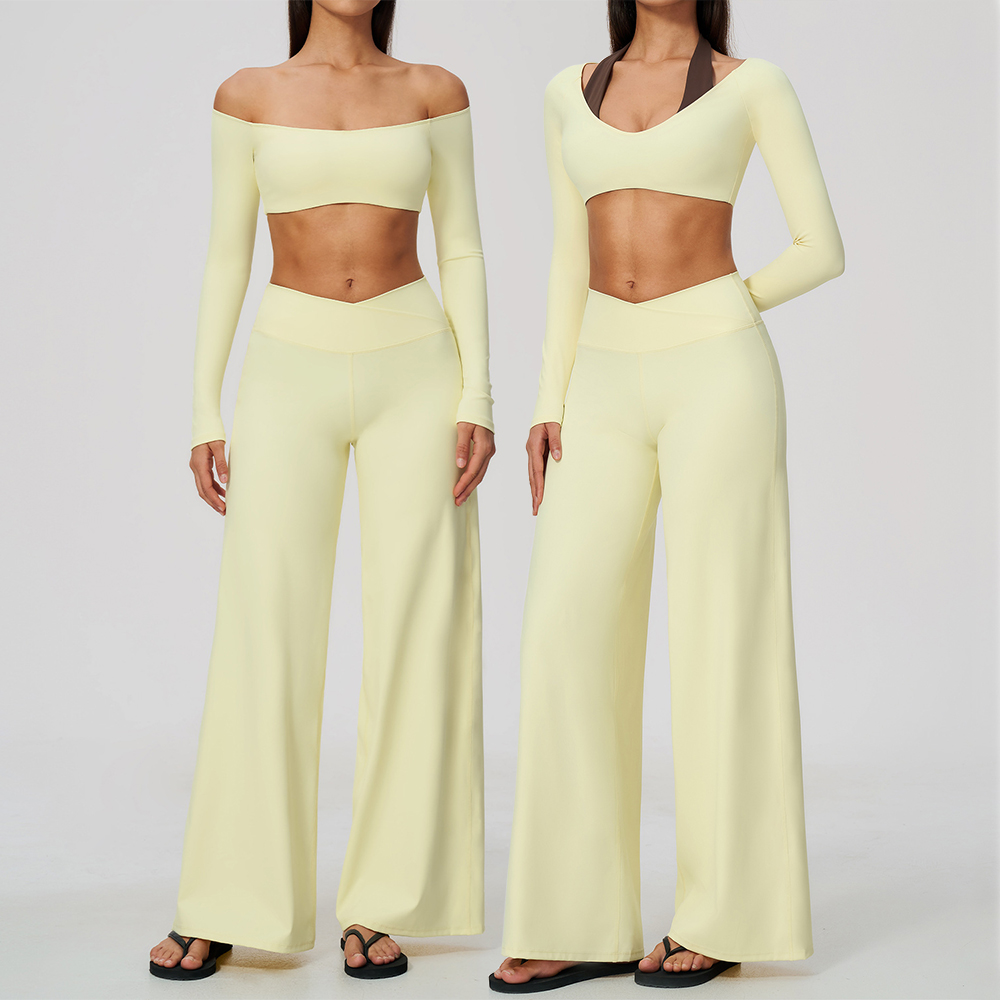 Compression Long Pant - Conjunto de treino feminino em duas