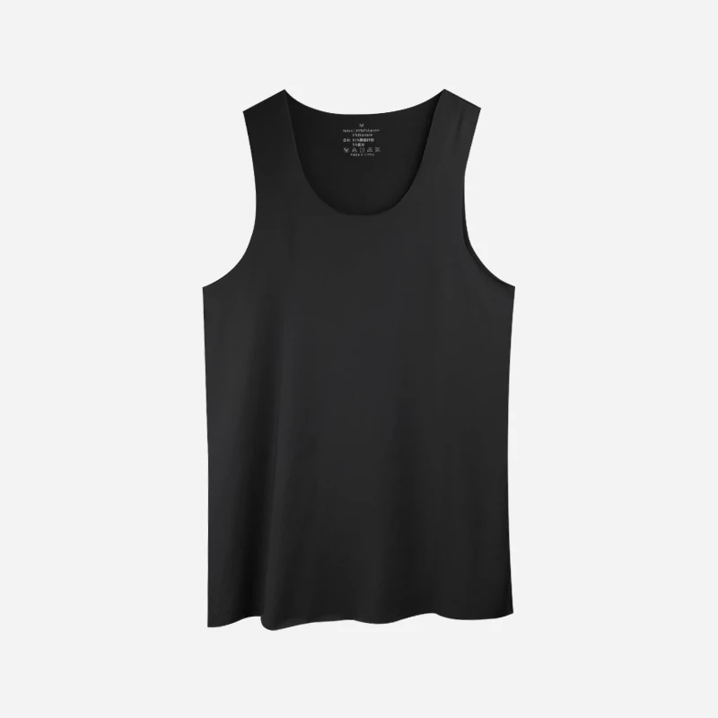 Undershirt Crew Neck - Camiseta Masculina Fina com Decote U,