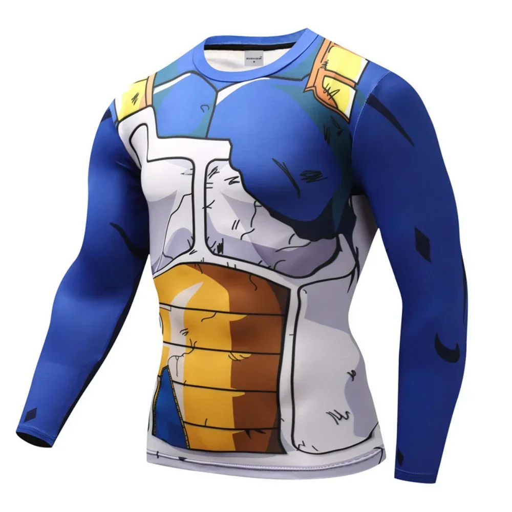Compression Long Pant - Goku homens magros legging calças de
