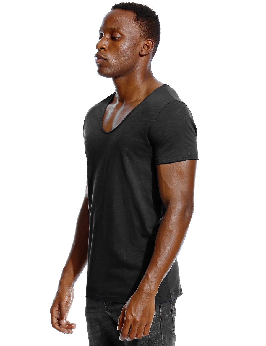 Camiseta masculina com decote  - Undershirt Crew Neck avaliação e preço