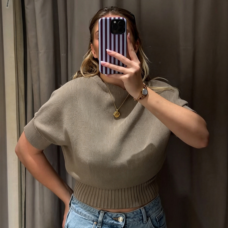Colete de malha canelada femin - Tank Top Ribbed avaliação e preço