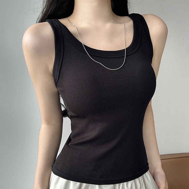 Camisola sem mangas para mulhe - Tank Top Ribbed avaliação e preço